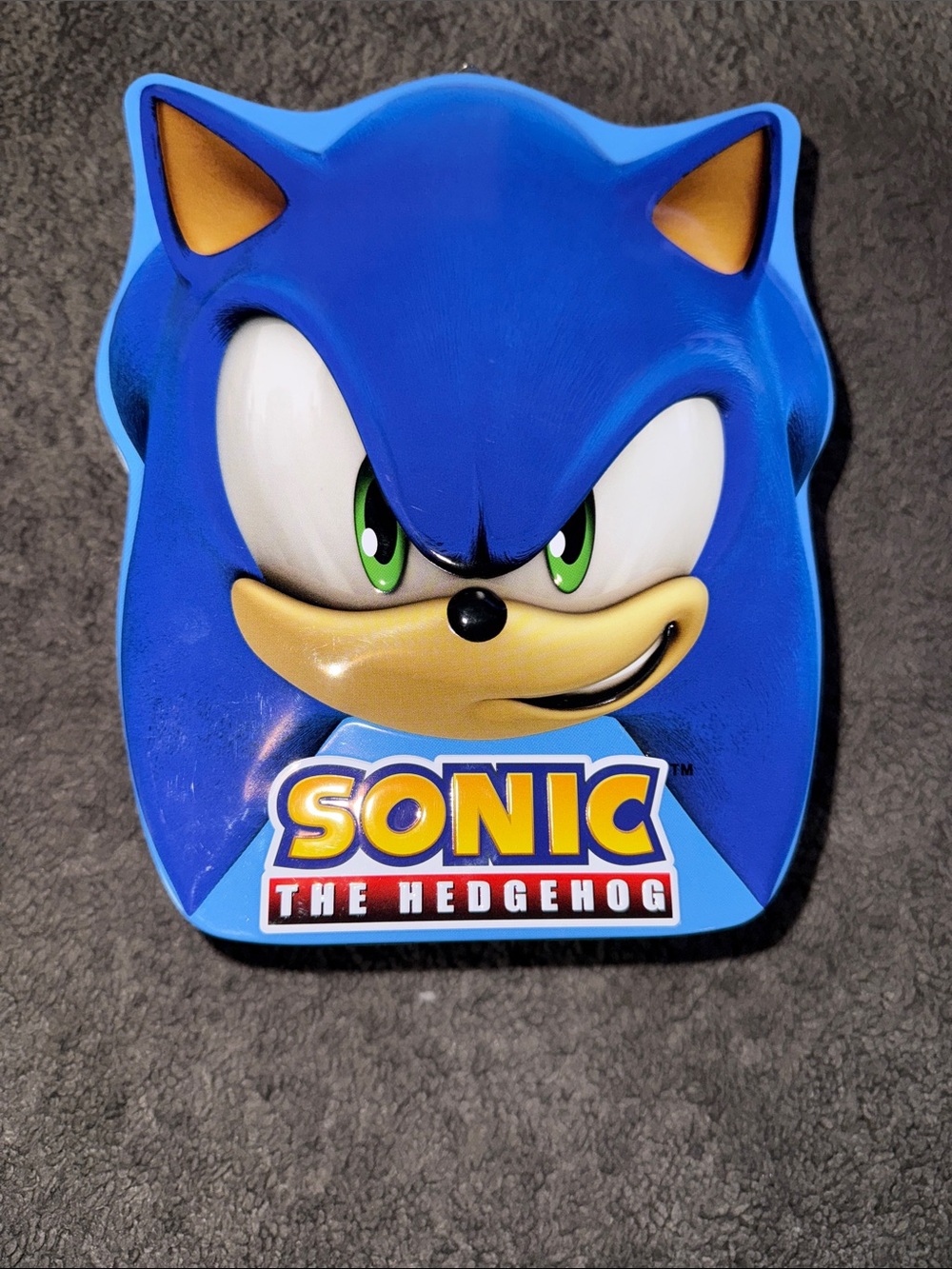 Sonic the Hedgehog Blue Character Tin